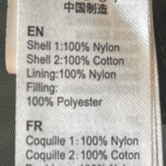 Alpha Industries Women's Long Quilted Liner Jacket in Green Size XS - Picture 9 of 10